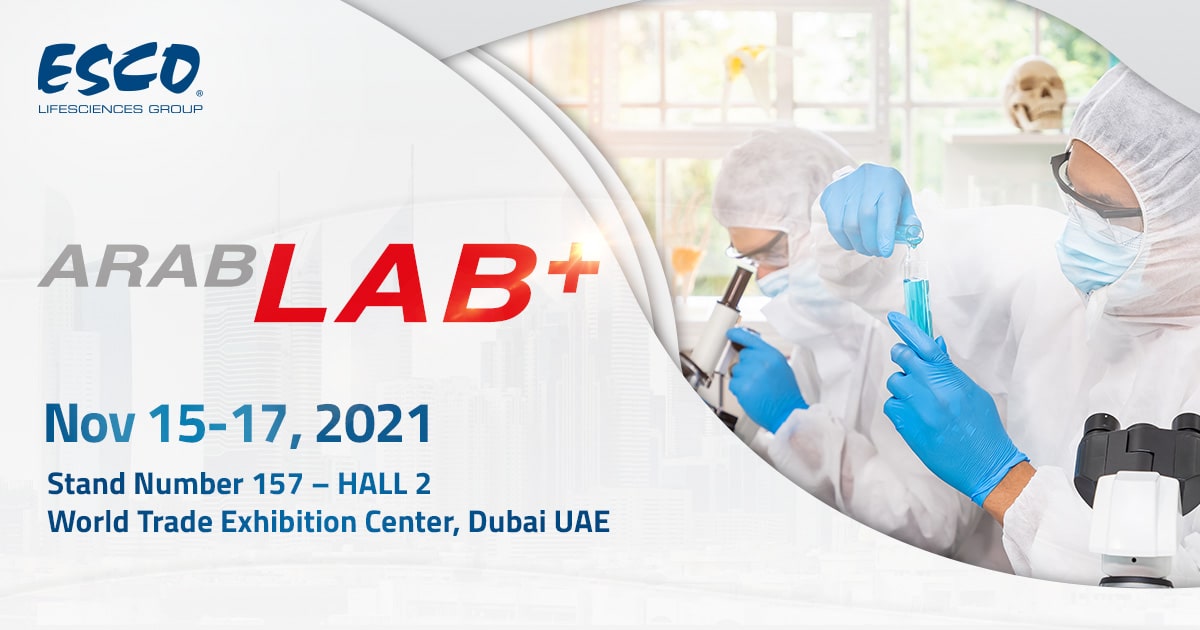 Esco Lifesciences加入ArabLAB 2021年